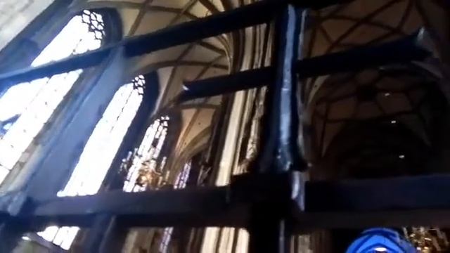 Вена Австрия Мега-огромный собор св. Стефана смотреть онлайн