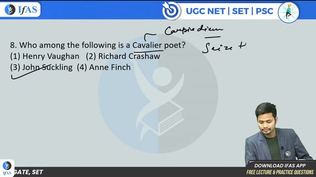 Important Topics | UGC NET PYQ From Poetry | L-6 | UGC NET ENGLISH | IFAS