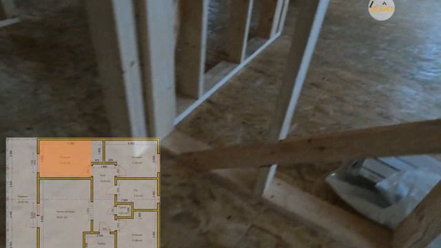 Дом из СИП панелей с отделкой фиброцементным сайдингом Кедрал
