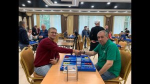 URAL-OPEN 2023. Короткие нарды Ю.Акопов - А.Барченков