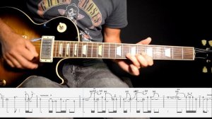 Guns n roses - November Rain solo lesson with tabs