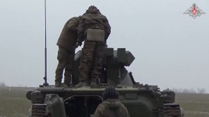 Подготовка экипажей модернизированных боевых машин разведки БРМ-1К