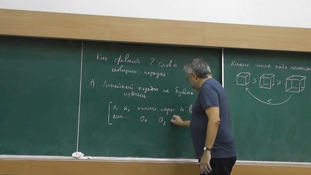 3 Словарный (лексикографический) порядок смотреть онлайн