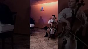 Comedy Art Concert.Виолончелист и пианист. Cellist and pianist. Kiev.