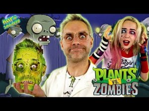 ДОКТОР ЗЛЮ И ХАРЛИ КВИНН ИГРАЮТ В ЗОМБИ ПРОТИВ РАСТЕНИЙ! СБОРНИК PLANTS VS ZOMBIES НА ПАПА ДОМА!