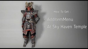 Skyrim Armor MOD - Akaviri Dragonguard Armor