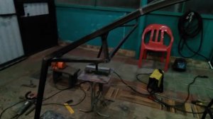 минитрактор, крыша на минитрактор готова