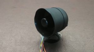 Музыкальная сирена SirenaBT5 в сборе, рупор, озвучка сигнализации