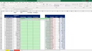 MSPTDA 25: Budget vs Actual, Excel Formula Solution with SUMIFS & EOMONTH