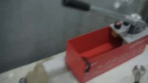 Опрессовка труб водоснабжения  в квартире