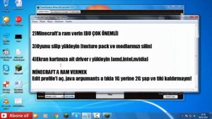 Minecraft Crash Report Hatası Çözümü