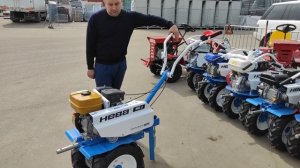 Легендарный мотоблок Нева с двигателем EX21 SUBARU!!!