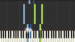 Allan Roberts  The River Seine La Seine [ Easy Piano Tutorial] Synthesia