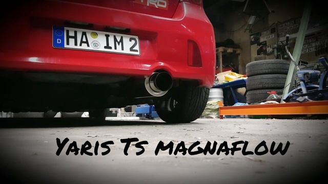 Toyota Yaris TS Sound stock vs. Magnaflow смотреть онлайн