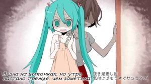 Hatsune Miku & Kagamine Rin - Summer Idol (rus sub)