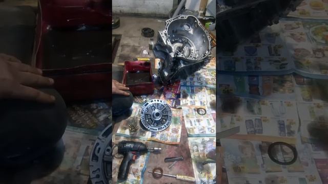 АКПП .ТОЙОТА.А 540 Н. масленый насос .и гидро трансформатор в разрезе