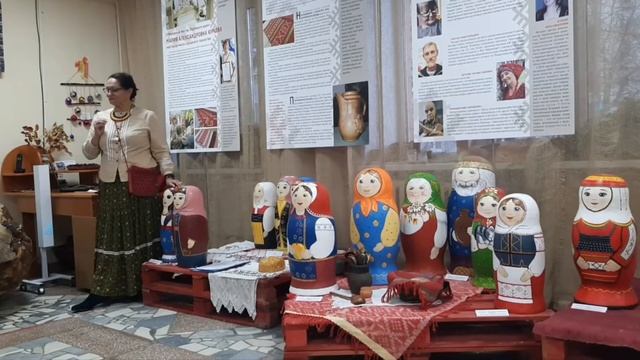 Открытие выставки " Этническая радуга Чайковского Прикамья " смотреть онлайн