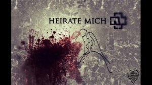 Rammstein - Heirate Mich guitar backing track with vocal live version