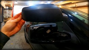 Как снять наружный пластик зеркала заднего вида Datsun mi-DO 2014-2021год