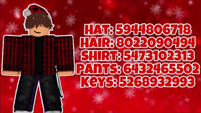 5 Christmas Boy Outfit Codes For Bloxburg | SiimplyDiiana смотреть онлайн