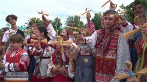 Всероссийский фольклорный фестиваль «Берестень» в поселении Первомайское Новой Москвы