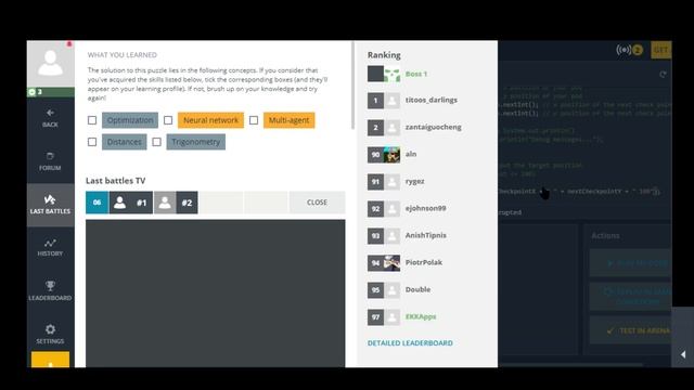 Creating My First AI Bot with #CodinGame смотреть онлайн