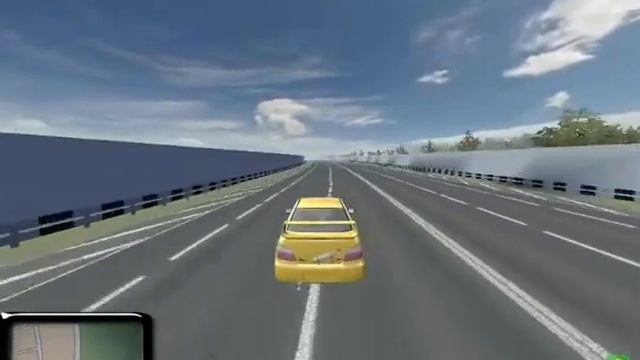 Вертуальная гонка типо по МКАДу (смотреть до конца) смотреть онлайн