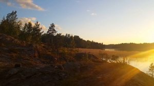 Ладожское озеро в Ланденпохья.