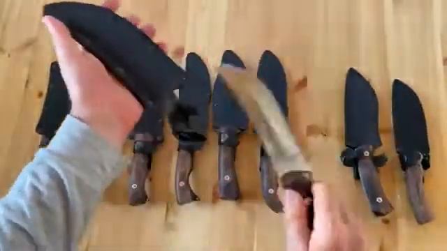 бюджетные цельнометаллические ножи. смотреть онлайн