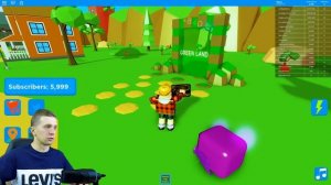 ПОЛУЧИЛ ЗОЛОТУЮ КНОПКУ или СИМУЛЯТОР ЮТУБЕРА в ROBLOX от FFGTV