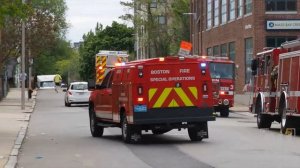 Boston Fire Tango 14 Responding