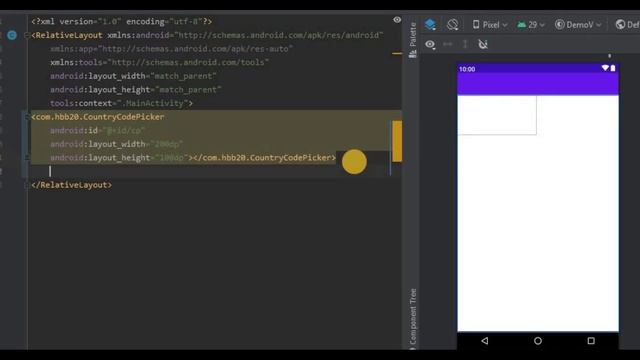 CCP (Country Code Picker) Android Studio for Beginners | Hindi | Technical sushil