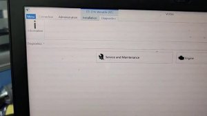 Use VODIA application diagnostic volvo penta DTC Programming and ecu test