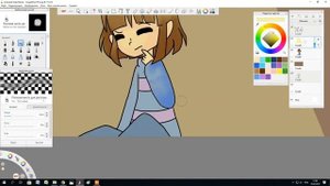 Фриск мальчик или девочка? Разговорное видео, speedpaint