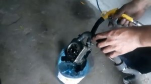 Масло в антифриз VW Caddy 1.9 BLS.