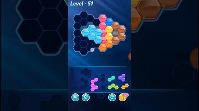 Block Hexa Puzzle Hero Level 51 Walkthrough