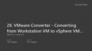 28. Workstation to vSphere VM Conversion (V2V) Guide | Benefits of VMware Converter | Lab Tutorial!