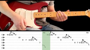 I WANT TO BREAK FREE - Guitar lesson - Guitar solo (with tabs & EXTRA slow lesson) - Queen