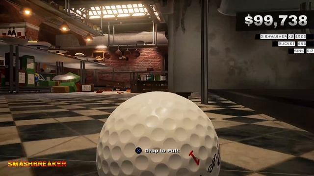 Dangerous Golf Gameplay ⛳ PS4 - Nutty destruction смотреть онлайн