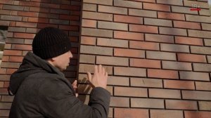 Клинкерный облицовочный кирпич "Баварская кладка" Керамейя Гранат 6