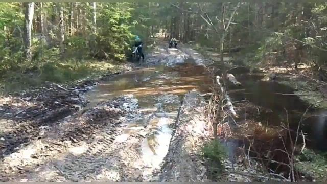 На КИТАЙСКИХ мото квадро по бездорожью!!! смотреть онлайн