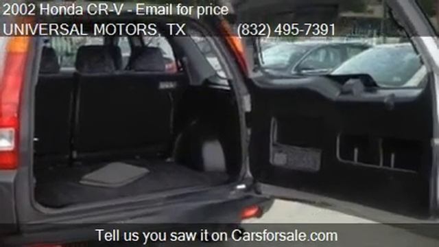 2002 Honda CR-V LX 2WD 4dr SUV w/ Side Airbags for sale in H смотреть онлайн