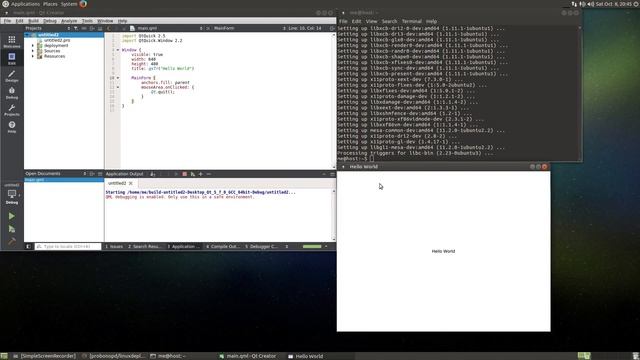 Using Qt Creator and linuxdeployqt to deploy a Qt app for Linux смотреть онлайн
