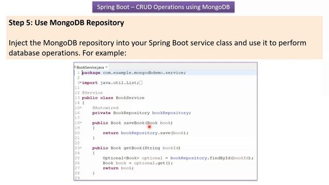 Spring Boot–CRUD Operations using MongoDB | Spring Boot With MongoDB CRUD Example | MongoDB Tutoria