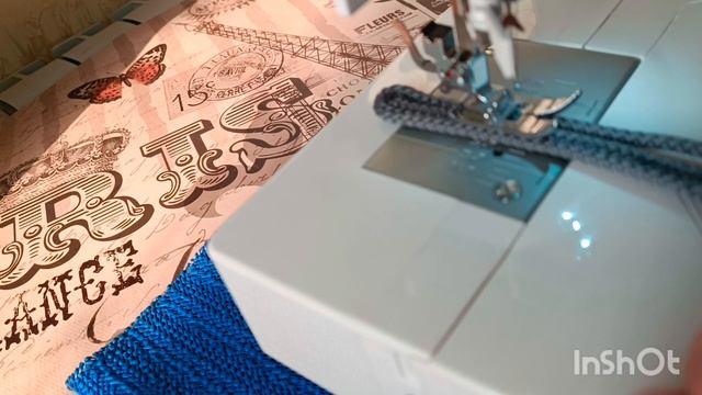 Шитье из шнура в технике зигзаг. Как сшить овальную салфетку