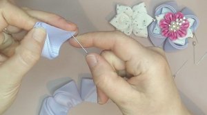 Заколочки из репса.