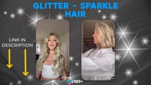 SPARK AR BEAUTY | Glitter sparkle hair template