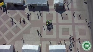 Флешмоб "сердечко" на акции Белый цветок 01.06.2017.