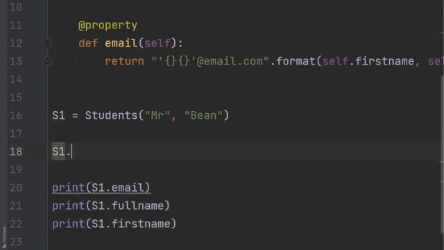 Python OOP Tutorial # 7 | Property Decorator