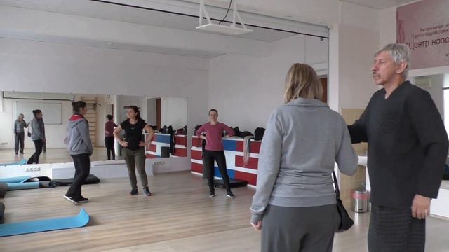 Фрагмент семинара по женской самообороне